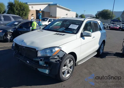 2013 Mercedes-Benz Ml 350 4Matic from USA, damaged, VIN 4JGDA5HB3DA213246